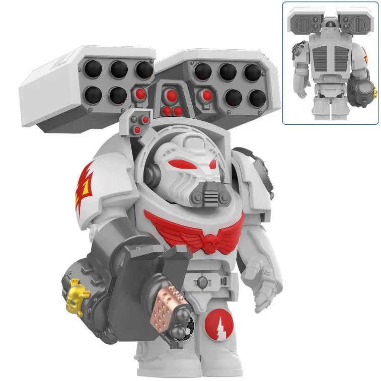 White Scars Terminator From Warhammer 40K Minifigure1