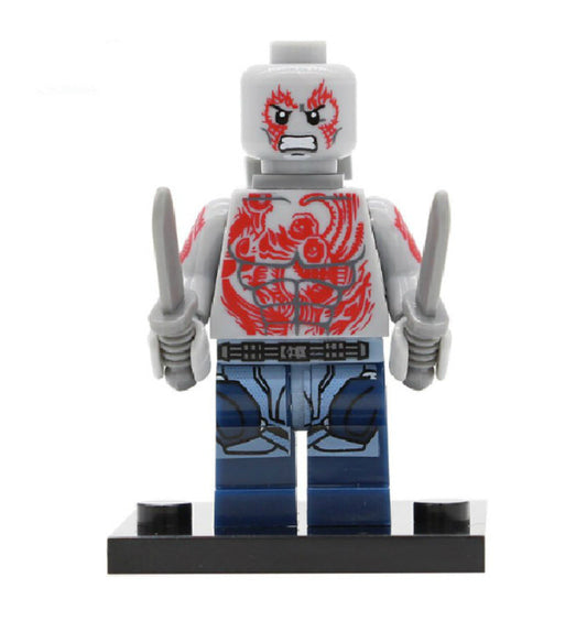 Drax the Destroyer Marvel Superhero Minifigure Guardians of the Galaxy1