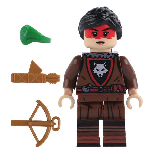 Wolf Ranger Medieval Knight Custom Soldier Minifigure1