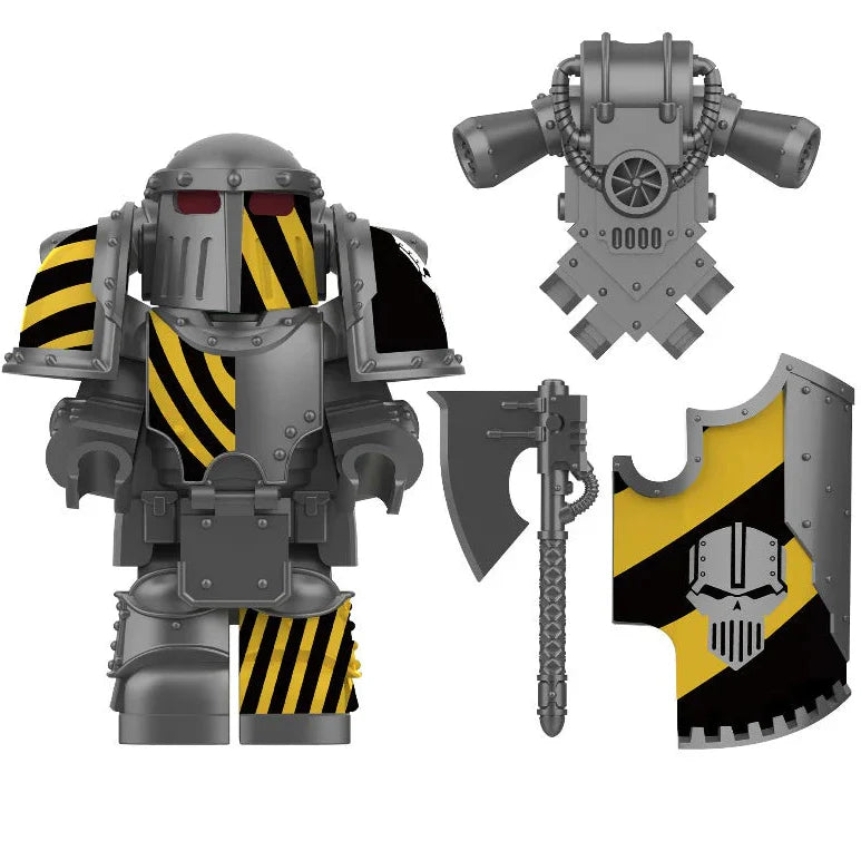 Iron Warriors (Mk III Iron Power Armour) From Warhammer 30K Minifigure1