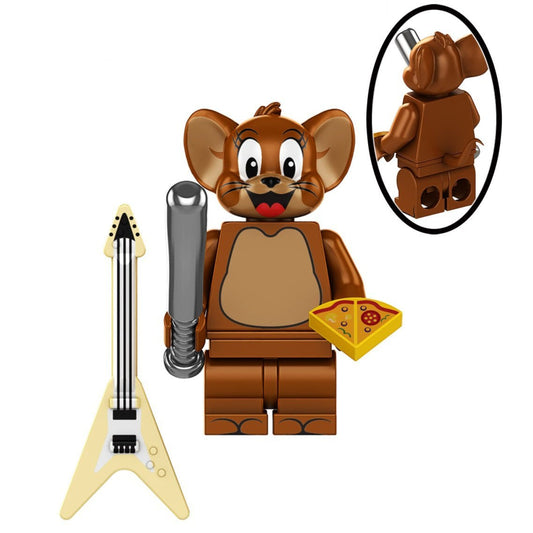 Jerry from Tom & Jerry Custom Minifigure1