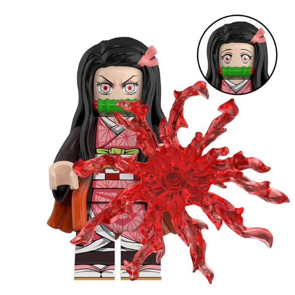 Nezuko Kamado From Demon Slayer Custom Anime Minifigure1