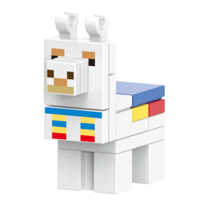 Baby Trader Llama Custom Minecraft Animal Minifigure1