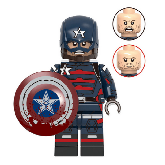 U.S. Agent Walker Custom Marvel Superhero Minifigure1