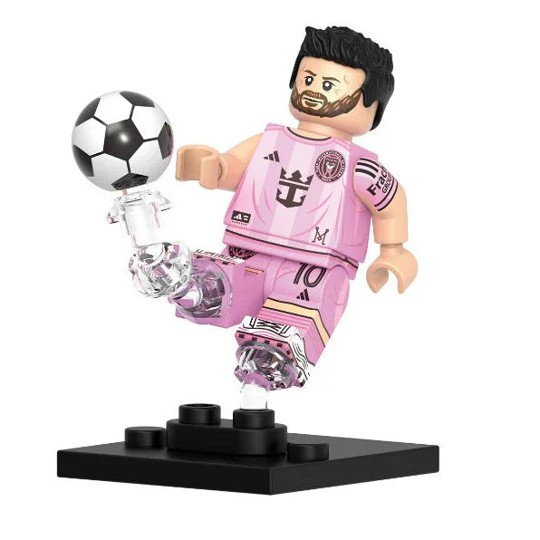 Lionel Messi (Inter Miami) Custom Football Player Minifigure1