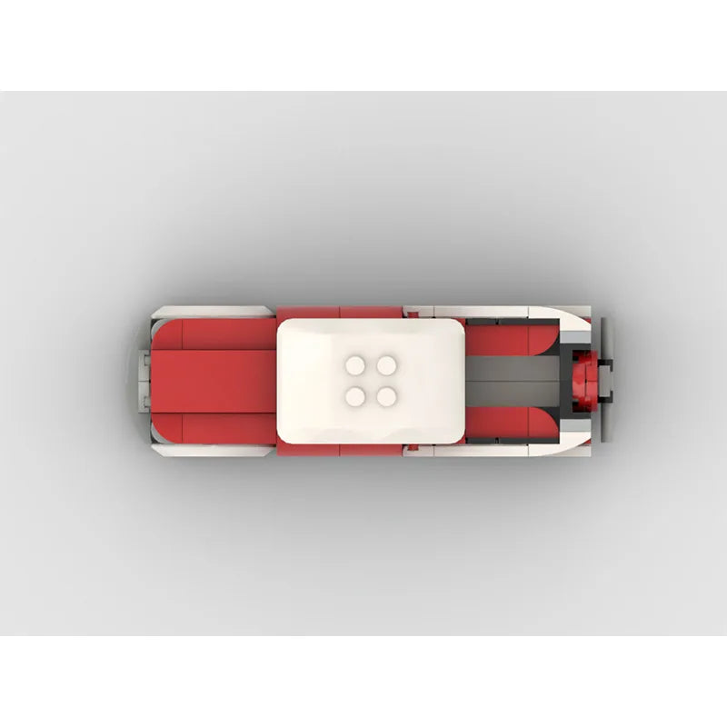 Vintage Pickup Truck Custom Car MOC3