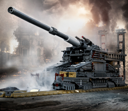 WW2 Schwerer Gustav Railway Artillery9