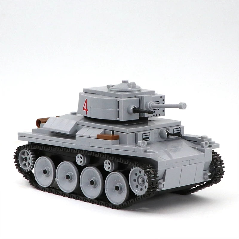 WW2 Panzer 38(t) Army Tank5
