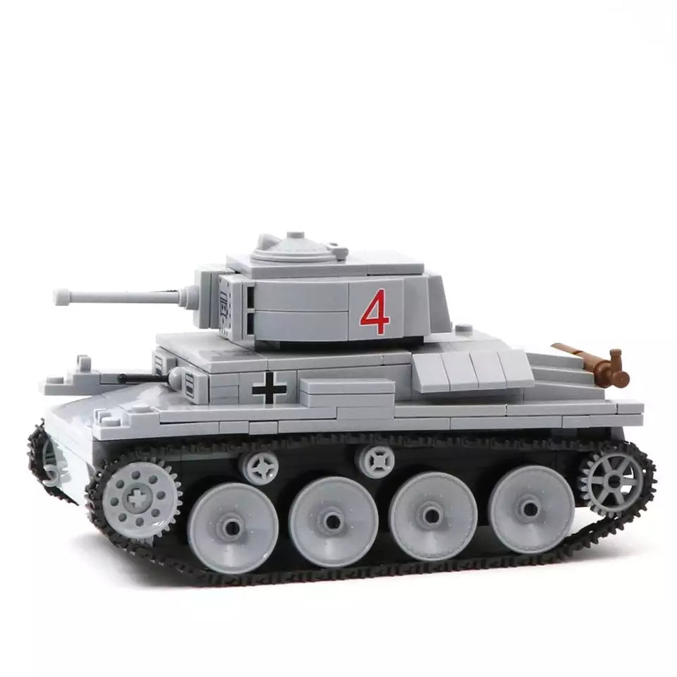 WW2 Panzer 38(t) Army Tank6