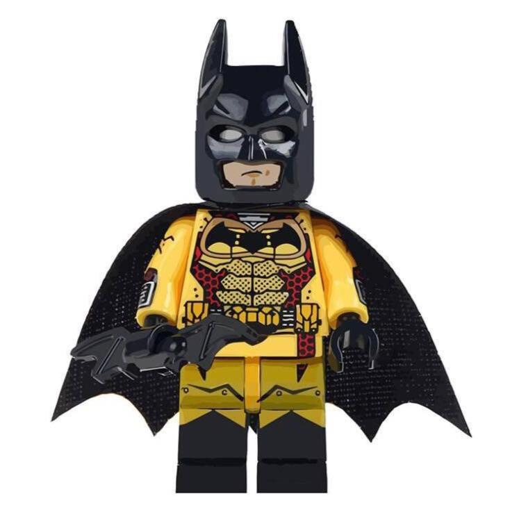Gold Batman Custom DC Comics Superhero Minifigure1