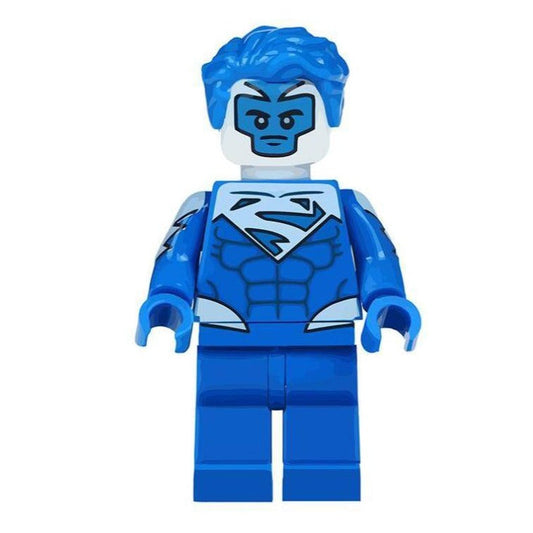 Superman Blue Custom DC Comics Superhero Minifigure1