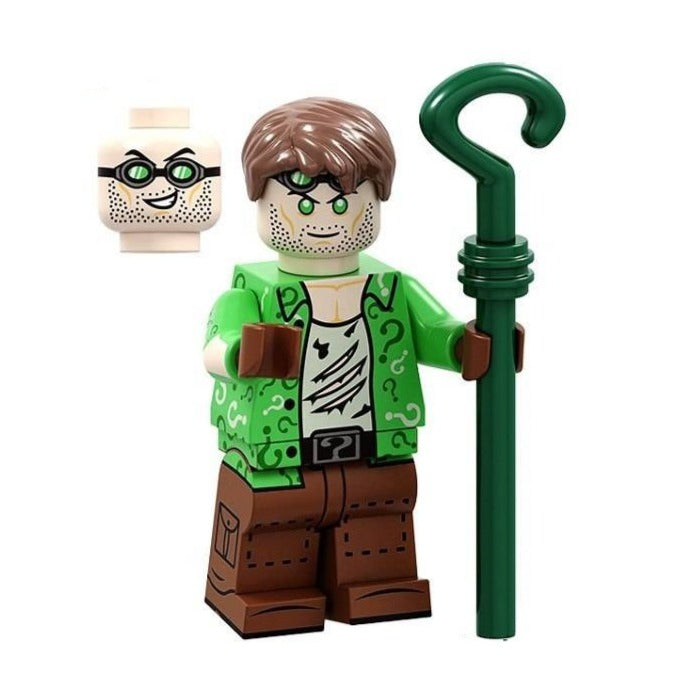 The Riddler (Arkham Knight) Custom DC Superhero Minifigure2