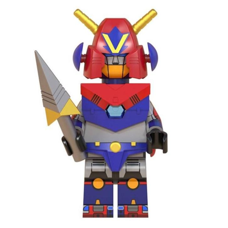 Combattler V From Chodenji Machine Voltes V Custom Anime Minifigure1
