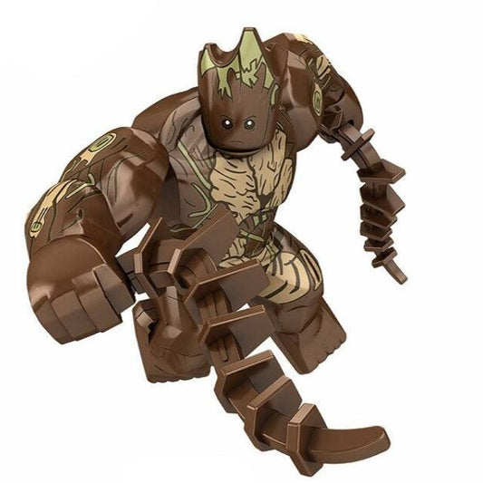 Groot Custom Marvel Superhero Large Minifigure1