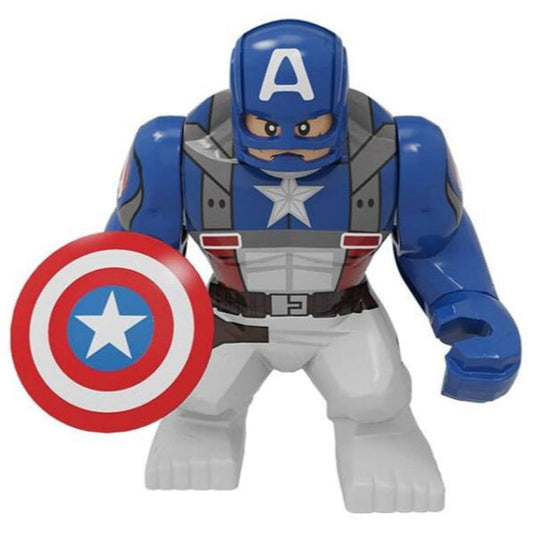 Captain America Custom Marvel Superhero Large Minifigure1
