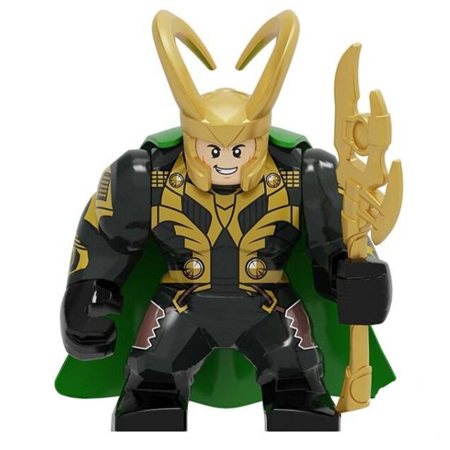 Loki Custom Marvel Superhero Large Minifigure1