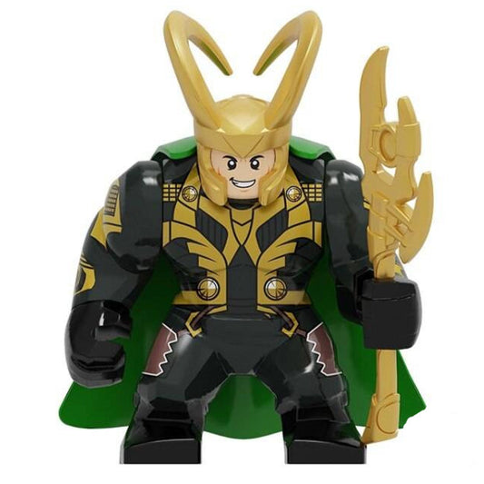 Loki Custom Marvel Superhero Large Minifigure1