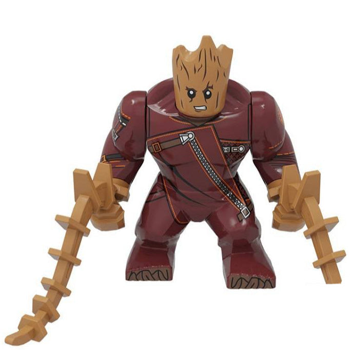 Groot Custom Marvel Superhero Large Minifigure1