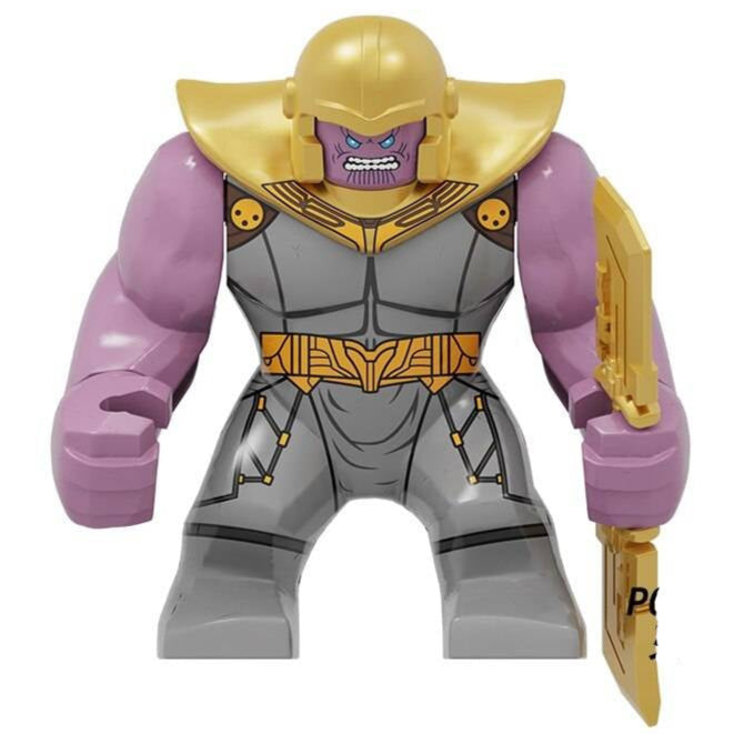 Thanos Custom Marvel Superhero Large Minifigure1