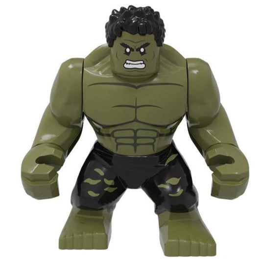 Hulk Custom Marvel Superhero Large Minifigure1