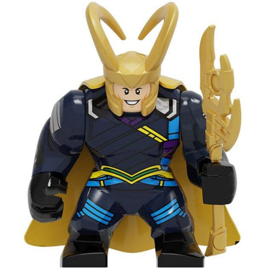 Loki Custom Marvel Superhero Large Minifigure1