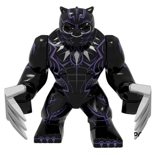 Black Panther Custom Marvel Superhero Large Minifigure1