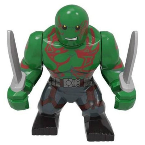 Drax the Destroyer Custom Marvel Superhero Large Minifigure1