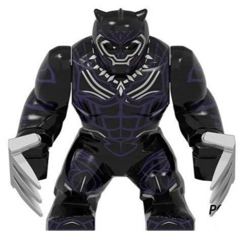 Black Panther Custom Marvel Superhero Large Minifigure1