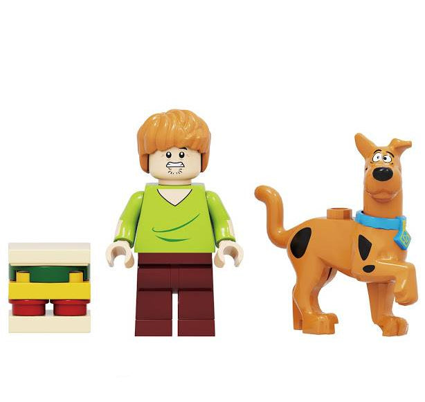 Shaggy and Scooby-Doo Custom Minifigure1