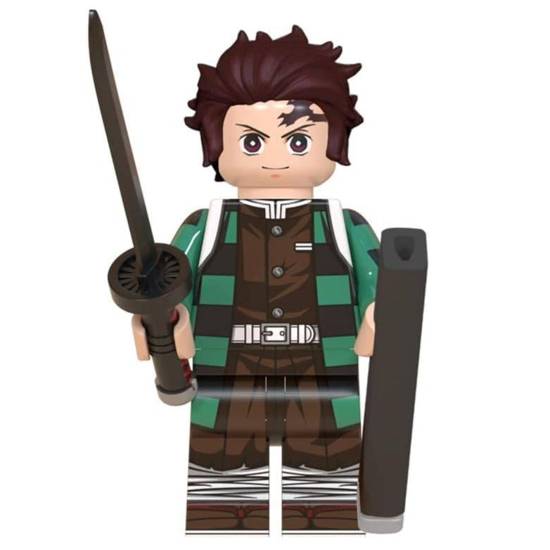 Tanjiro Kamado From Demon Slayer Custom Anime Minifigure1