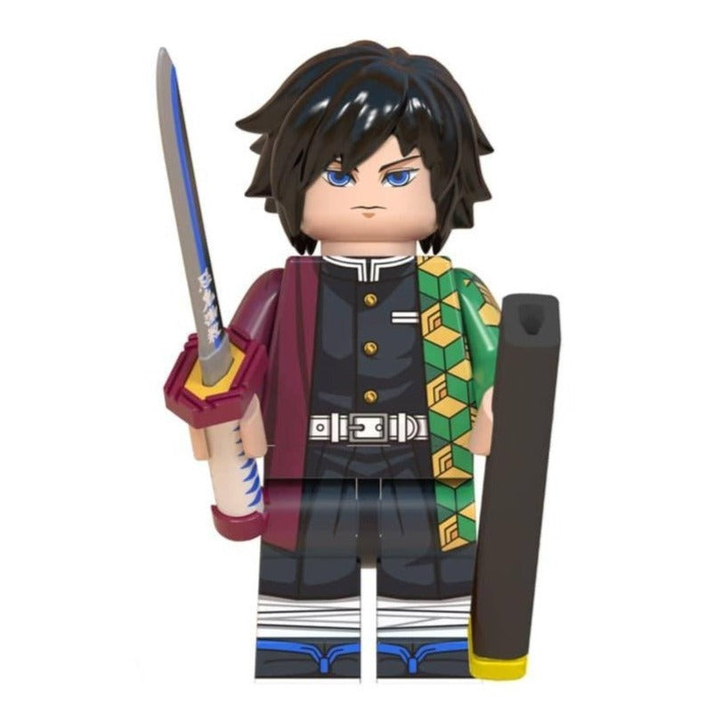 Giyu Tomioka From Demon Slayer Custom Anime Minifigure1