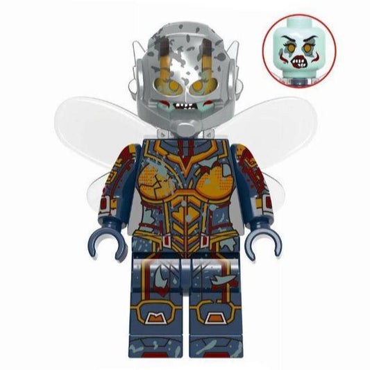 Zombie Wasp Custom Marvel Superhero Horror Minifigure1