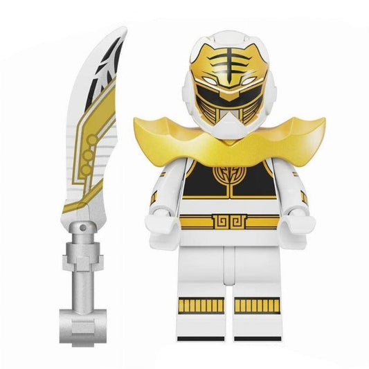 White Ranger Custom Power Rangers Minifigure1