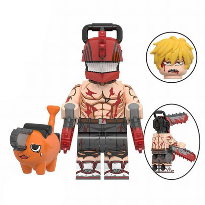 Denji from Chainsaw Man Custom Anime Minifigure2