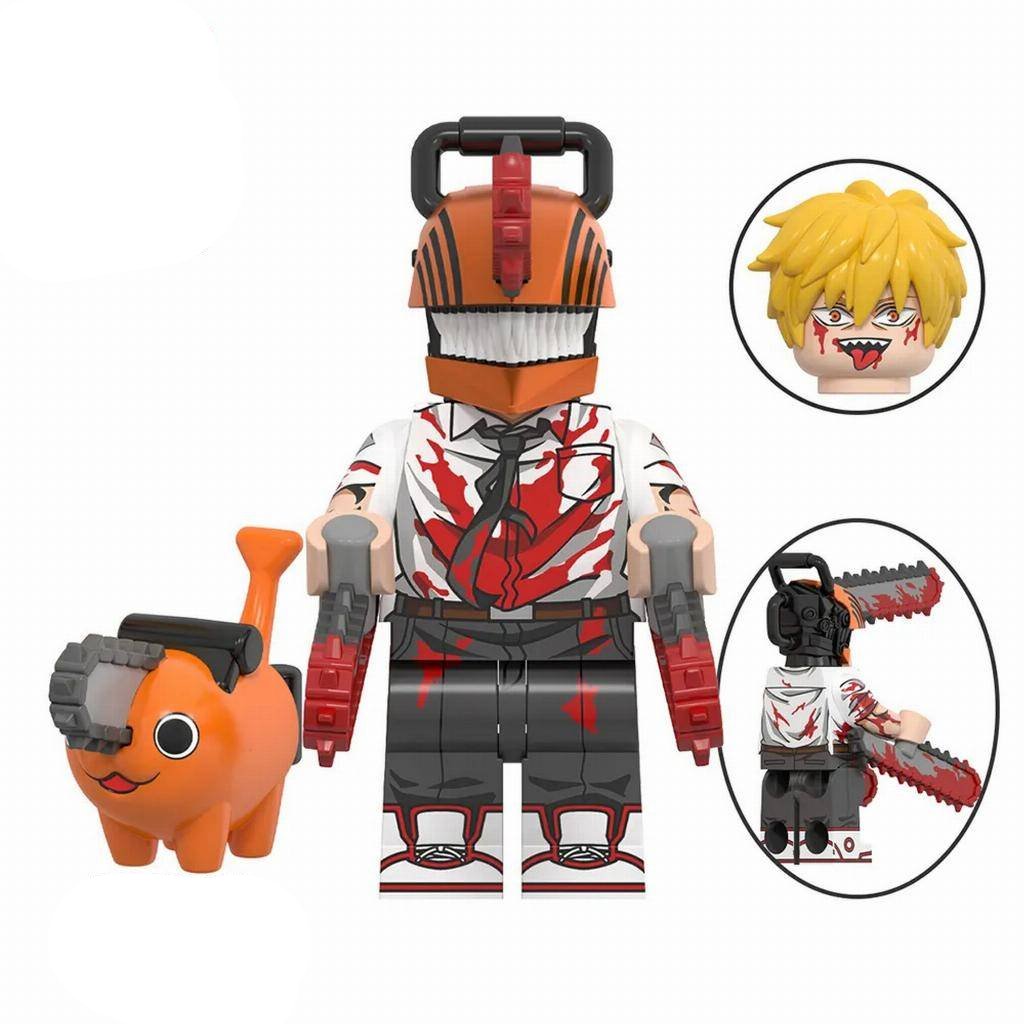 Denji from Chainsaw Man Custom Anime Minifigure2