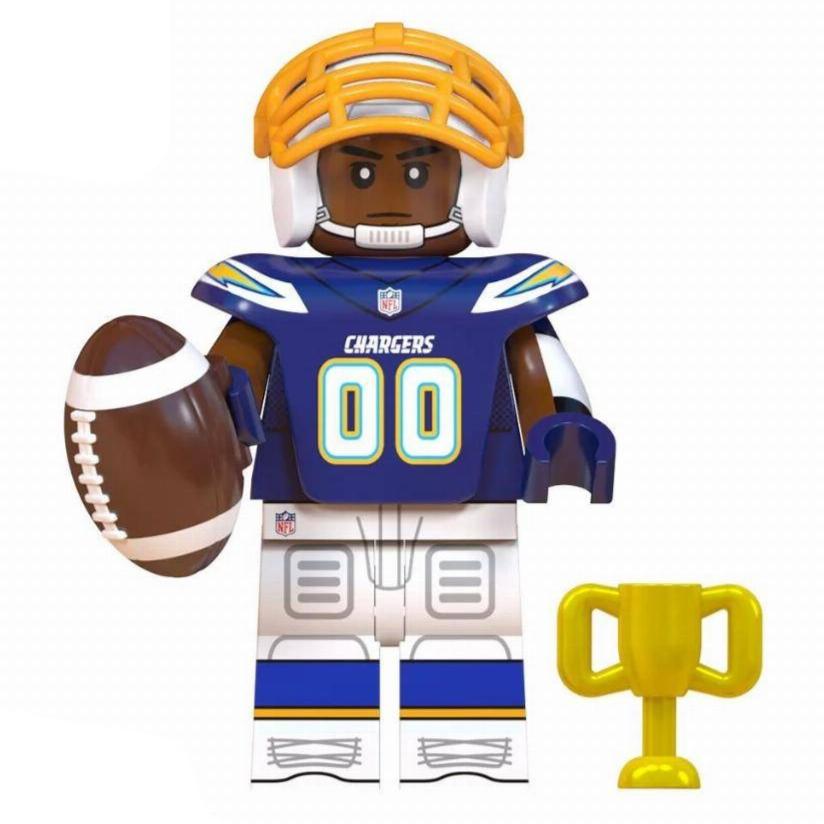Los Angeles Chargers American Football Player Minifigure1