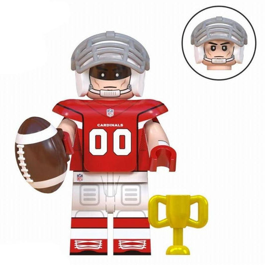 Arizona Cardinals American Football Player Minifigure1