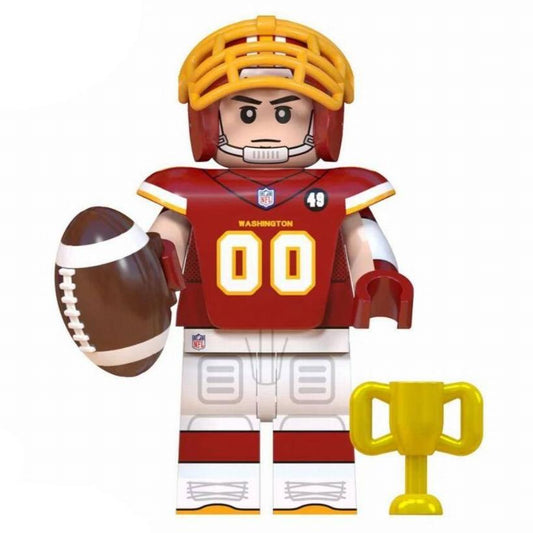 Washington Commanders American Football Player Minifigure1