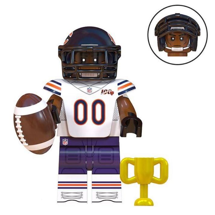 Chicago Bears American Football Player Minifigure1