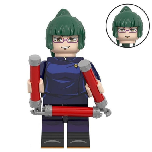 Maki Zenin from Jujutsu Kaisen Custom Anime Minifigure1