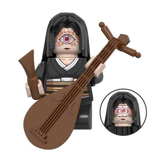 Nakime From Demon Slayer Custom Anime Minifigure1