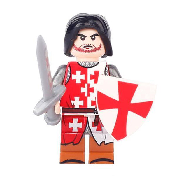 Ibelin Knight From Lego Castle Custom Soldier Minifigure1