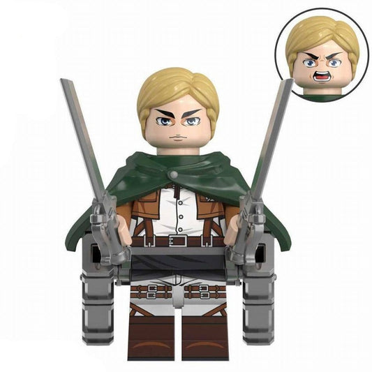 Erwin Smith From Attack on Titan Custom Anime Minifigure1