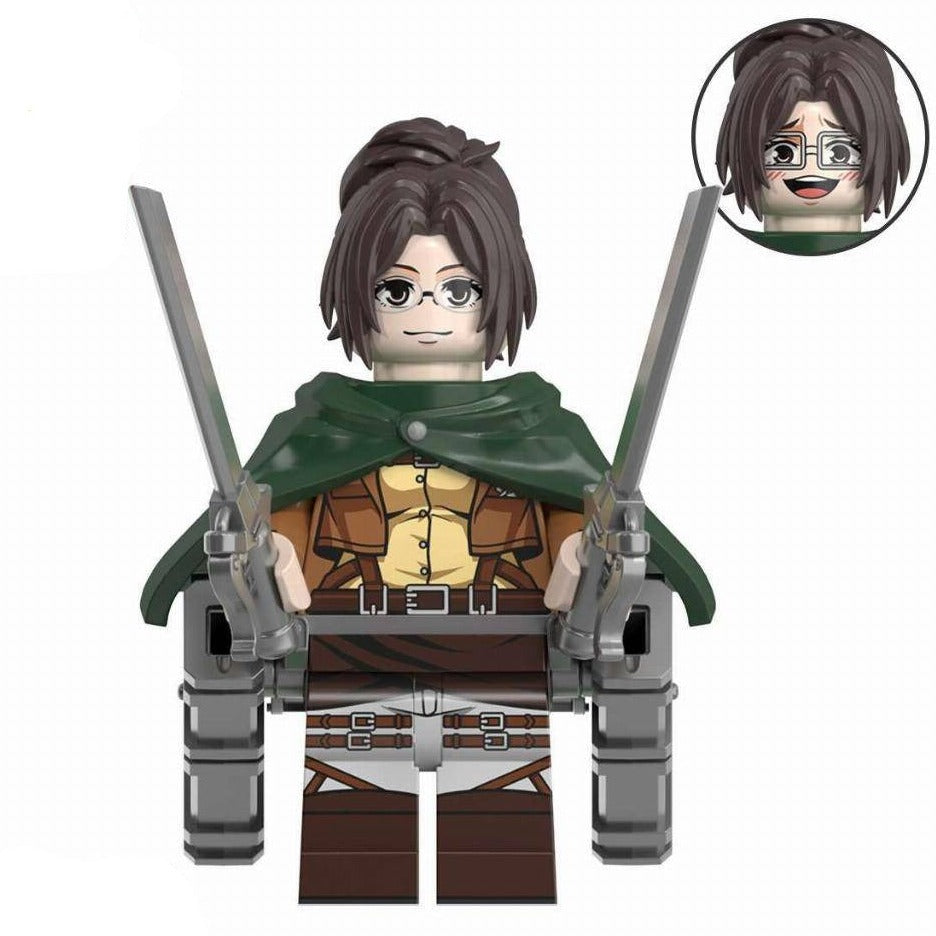 Hange Zoe From Attack on Titan Custom Anime Minifigure1