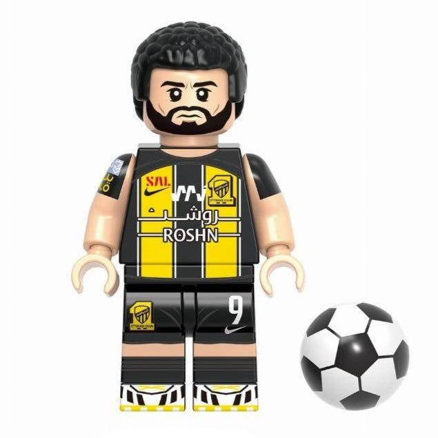 Karim Benzema (Al-Ittihad) Custom Football Player Minifigure1