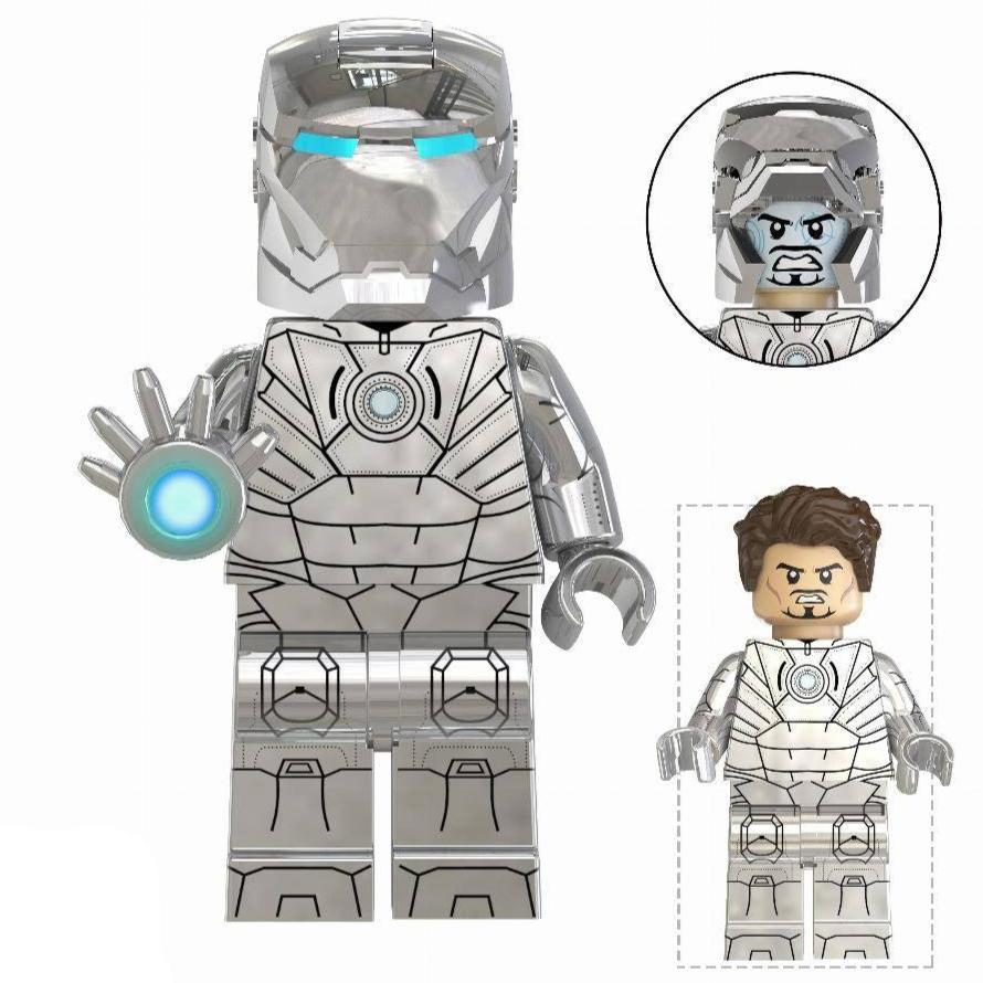 Iron Man Mark 2 Custom Marvel Superhero Minifigure2