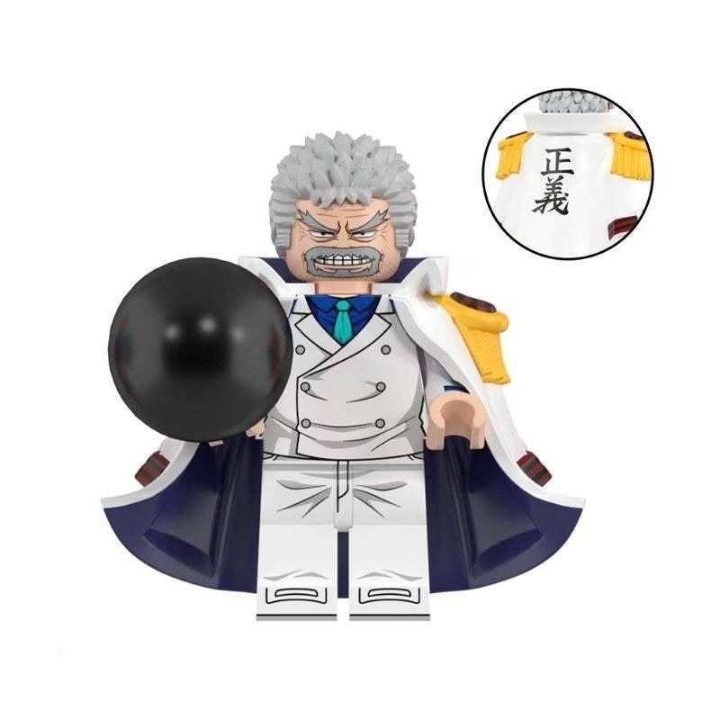 Monkey D. Garp Custom One Piece Anime Minifigure2