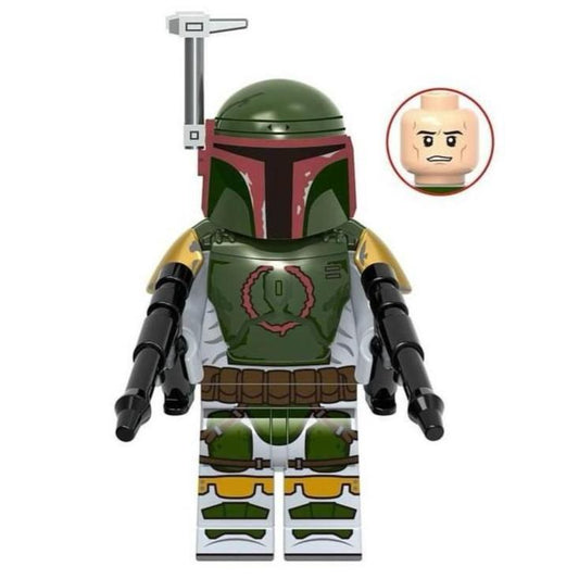 Young Jango Fett (Mandalorian) Custom Star Wars Minifigure1