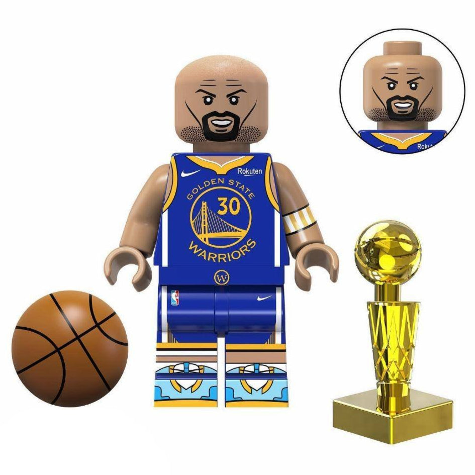 Stephen Curry Custom Basketball Star Minifigure1