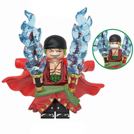 Roronoa Zoro custom One Piece Anime Minifigure1